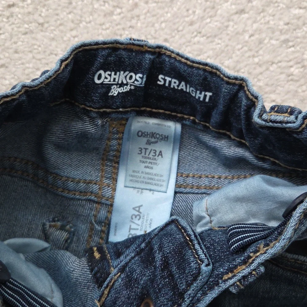 Never Worn OshKosh B'gosh Kids' Dark Blue Jeans (2 pairs)